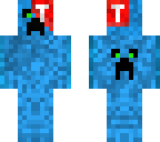 blue tnt creeper