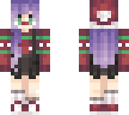 christmas girl - lilac hair