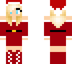 christmas skin kawaii with blue eyes