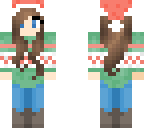 cute christmas skin