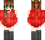 festive girl