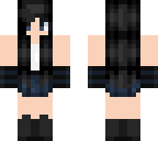 girl with black hair