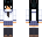 mask's japanese school uniform