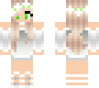 white flower girl