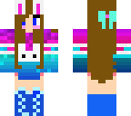 blue bunny girl
