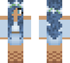 blue dress with headband edit