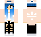 blue hair girl