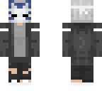 blue mask