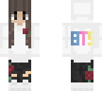 bts rose skin