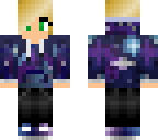 galaxy hoodie girl
