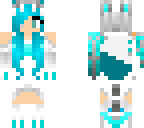 half blind dragon wolf girl