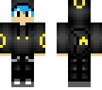 blue hair umbreon second version
