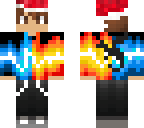 festive fire and ice boy