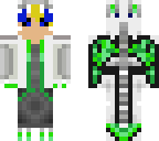green sans dragon