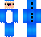 mr blue derp man