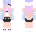 pastel rainbow girl