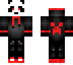 dark red panda