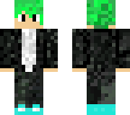 green hair boy