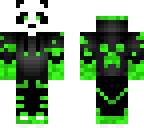 green panda nerd