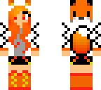 orange fox lady