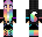 rainbow pastel wolf