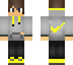 yellow nike boy