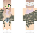 army jacket girl