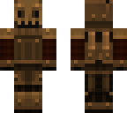 brown steel robot