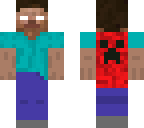 caped herobrine