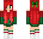 christmas girl skin