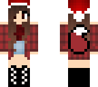 christmas red fox