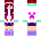 creeper cool christmas pink girl