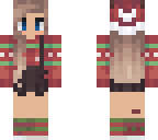 festive girl