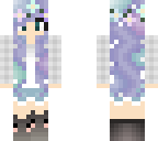 galaxy haired girl