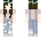 pastel overalls chibi