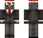penguin w hat