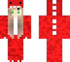 red dino girl