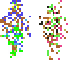 abstract art man