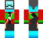 another quick christmas skin