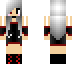 black and red kawaii