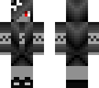 black and white female