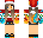 fire ice wolf christmas