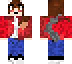 flannel wolf girl