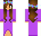 purple dress