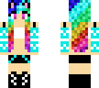 rainbow girl