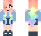 rainbow girl