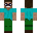 steve but he has green trousers and brown boots
