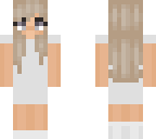 white modern dress