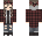blinking glitch with skin