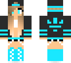 blue adidas skin